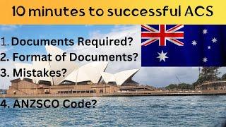 ACS Skill Assessment || 1st step to Australian PR || Skill Assessment through ACS