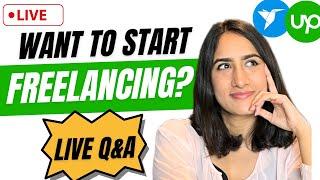 Live QnA about FREELANCING by Shreya Mahendru