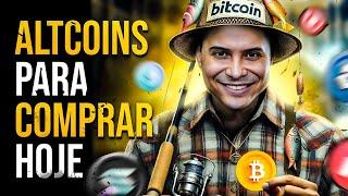 MELHORES CRIPTOMOEDAS PARA COMPRAR HOJE - BITCOIN HOJE EP:803