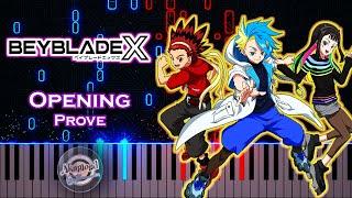 Beyblade X OP Prove Piano Cover and Tutorial