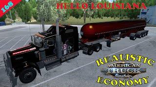 American Truck SImulator  Realistic Economy Ep 168     Louisiana is the state of the day