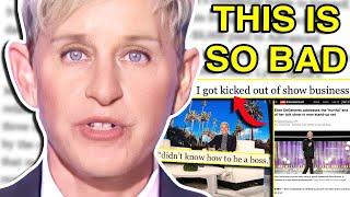 ELLEN DEGENERES IS UPSET  (addresses cancellation + toxic allegations)