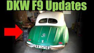 DKW (IFA) F9 - Part 6 - Updates (rear lights, trunk)