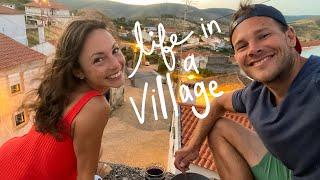 WE MOVED INTO OUR FRIENDS' PORTUGUESE VILLAGE HOUSE (sorta)