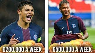 PSG - ALL PLAYER WAGES - 2017/2018