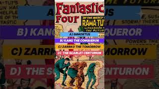 Who was Pharaoh Rama-Tut alter ego?  #marvel #fantasticfour #marvelcomics