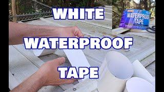 Hoping to repair my metal shed with Better Boat White Waterproof Tape and Sealant (Part 1 of 3)