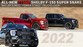 All New 2022 Ford F-150 Shelby Super Snake - Track Oriented Truck Alternative for Raptor 2021