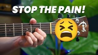 5 Ways to Help Finger Pain for Beginner Guitar