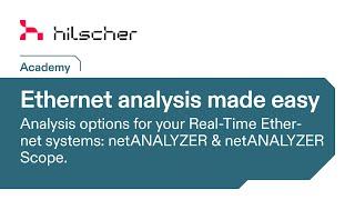 Ethernet Analyse leicht gemacht mit dem Hilscher netANALYZER