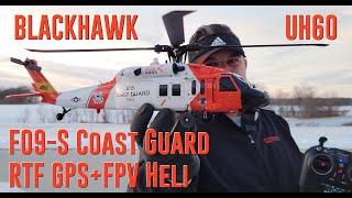 Yu Xiang - F09-S - Coast Guard UH-60 Black Hawk | Jayhawk - RTF + GPS + FPV Heli - Unbox & Maidens