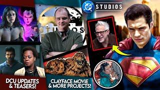 WHAT?! Gunn Teases Project Reveals SOON, DCU News + Superman, CLAYFACE Movie & More!