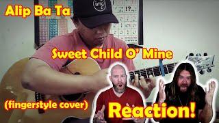 Musicians react to hearing Alip_Ba_Ta - Sweet Child O' Mine - Guns n' Roses (fingerstyle cover)