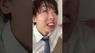 「早上上班」（日本跟台湾的差異） #三原 #日本 #台灣 #台湾 #台日文化短劇 #Shorts #東京男子圖鑑 #牙敗日本人 #台灣住幾年 #排隊 #湊熱鬧 #早餐 #通勤 #遲到 #睡過頭 #守時