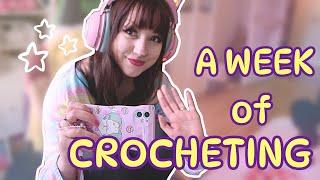 A Week of Crocheting - Writing a Pattern & Packing an Order  | Chatty Crochet Vlog - Shaiyeh