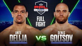 Ante Delija vs Denis Goltsov (Heavyweight Semifinals) | 2021 PFL Playoffs