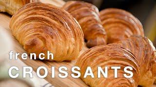 How to Make FRENCH CROISSANTS recipe | laminated yeast dough recipe at home | ENGLISH DUBBING