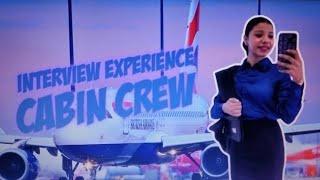 Indigo airline cabin crew interview experience️️