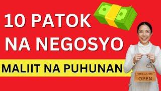 Small Business with Low Capital Philippines | Patok na Negosyo Maliit na Puhunan