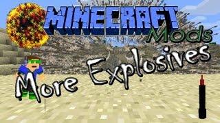 1.5.2 Minecraft Mods | More Explosives - Review & Installation