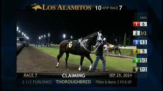 Los Alamitos Replays - Sunday, September 29, 2024 - Race 7