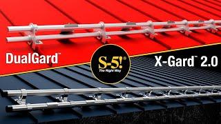 The best snow bar systems for standing seam metal roofs!