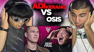 ADI KERANG & OSIS Reaction | Cj beatbox #beatbox #tiktok