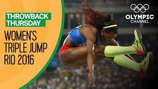 Women's Triple Jump Final at Rio 2016 | Throwback Thursday