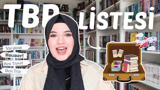 tatilde okuyacağım kitaplar! ️️ | tbr listesi