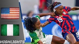 USA vs Nigeria | Friendly International Women - Highlights All Goals 16/06/21