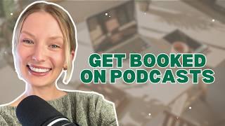 get booked on podcasts in 30 days or less ️(steal my strategy)