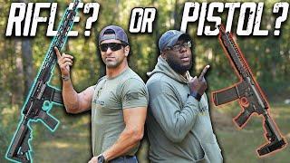 AR-15 Pistol vs AR-15 Rifle