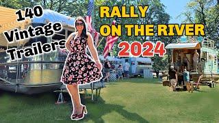 Explore Rally On The River Vintage Traile Rally 2024 Caravans, RVs, Campers