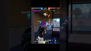 FREE FIRE MOST DANGEROUS 1 vs 4 EVER  GYAN SR #freefire #shorts