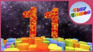 Skip Counting By 11s Song | Counting By 11 | Tiny Tunes