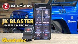 Z Automotive JK Blaster Programmer Install & Demo for 07-18 Jeep Wrangler JK