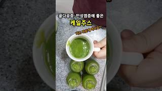 케일주스 맛있게 만드는법 (댓글 참고)