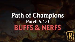 Every Playable Champion CHANGE in Path 5.1.0