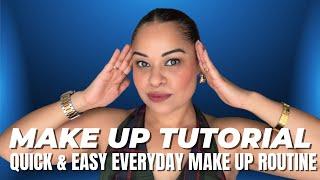 SIMPLE & EASY MAKE UP ROUTINE | Affordable easy and super quick daily make up hacks