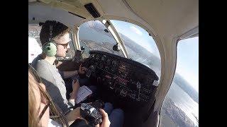 Edinburgh Flight - PA28 - Transit into Class D Airspace - Includes ATC Audio