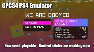 GPCS4 PS4 Emulator We Are Doomed Ingame / Gameplay (4ba085d1 + WIP)