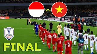 INDONESIA vs VIETNAM | FINAL - ACEAN Championship 2024 | Full Match AllGoals | PES Gameplay