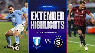 Malmö vs. Sparta Praha: Extended Highlights | UCL Qualifiers - Play-offs | CBS Sports Golazo