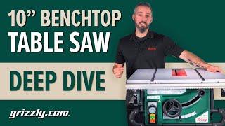 Grizzly 10" Portable Benchtop Table Saw: Deep Dive Setup & Review G0869