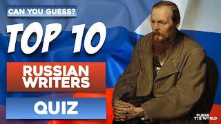 Top 10 Russian Writers - Quiz | Can You Guess?