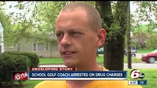 Head varsity golf coach at Greenwood High School arrested on felony drug charges