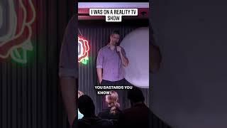 I was on a Reality TV Show  || Full video in my channel #comedian #comedy #funny #standupcomedy