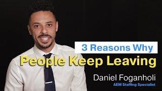 3 Reason Why People are Leaving Your Team | Focus GTS | IT Recruitment & Staffing Agency