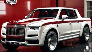 The Ultimate Luxury Ute: Unveiling the 2025 Rolls Royce Pickup