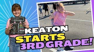 KEATON STARTS 3rd GRADE!!!! First time going to public school in Las Vegas!!